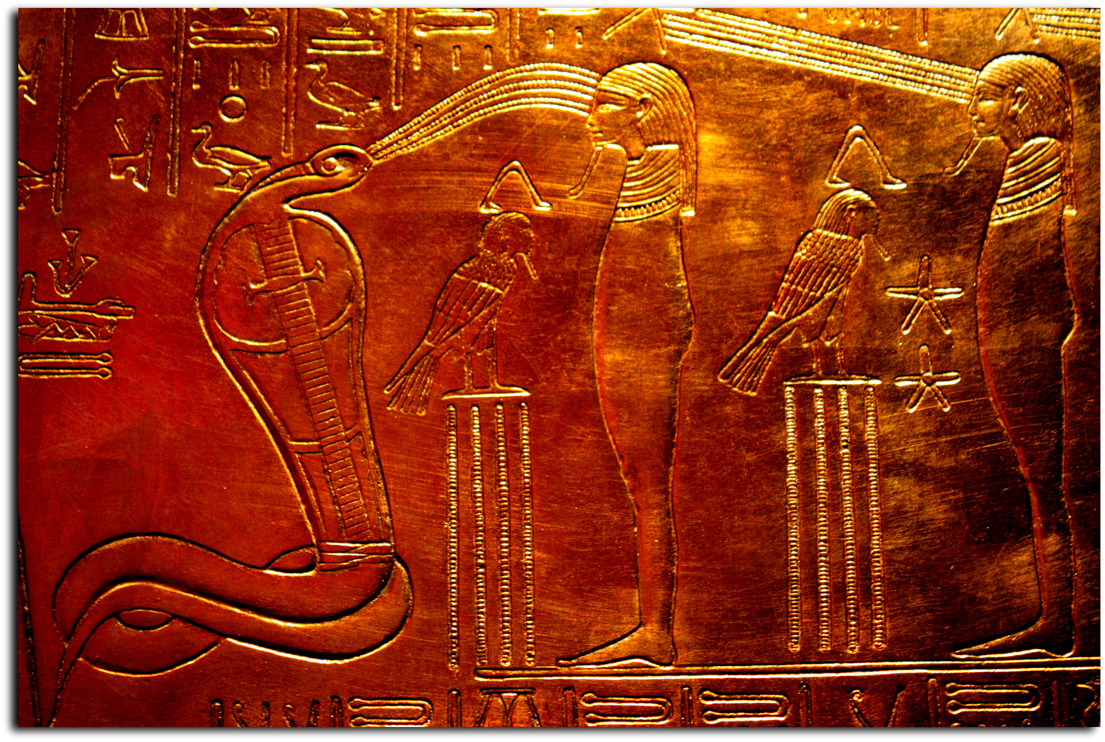 Письмена фрески Египет